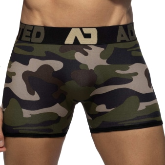 Boxer Long Sans Couture Camouflage Addicted