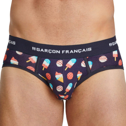 Slip Crèmes Glacées Garçon Français