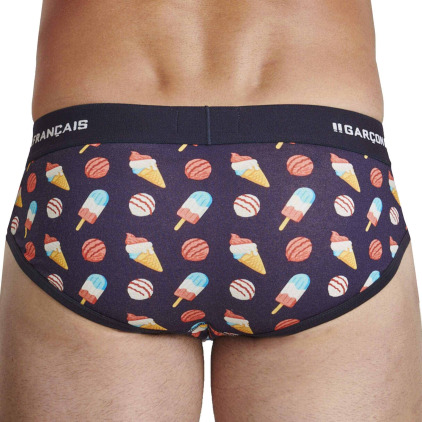 Slip Crèmes Glacées Garçon Français