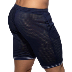 Short Slam Mesh Bleu Marine Addicted