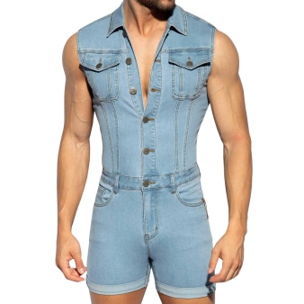 Combi-Short Urban Denim Bleu Indigo ES Collection