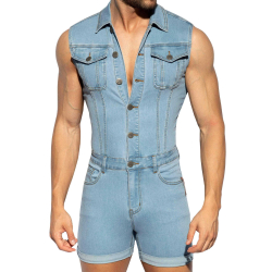 Combi-Short Urban Denim Bleu Indigo ES Collection