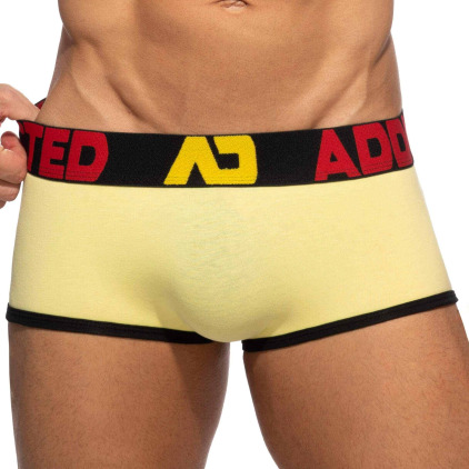 Lot de 3 Boxers Seamless Rose - Bleu - Jaune Addicted