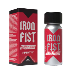 Poppers Iron Fist Ultra Strong Pentyle - 24 ml  PWD Factory