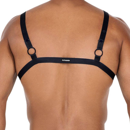 Harnais Crossed C-Ring H4RNESS Noir CUT4MEN