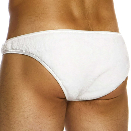 Slip Low Cut Fourrure Blanc Modus Vivendi