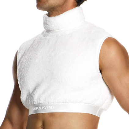 Crop Top Fourrure Blanc Modus Vivendi