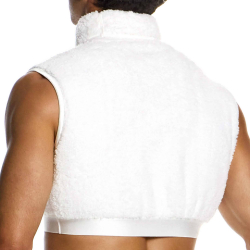 Crop Top Fourrure Blanc Modus Vivendi