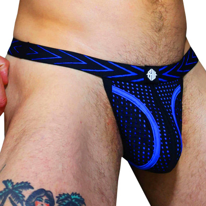 Breedwell Dickmatized Thong - Black - Blue