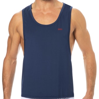 Débardeur Microfibre Bleu Marine SKU