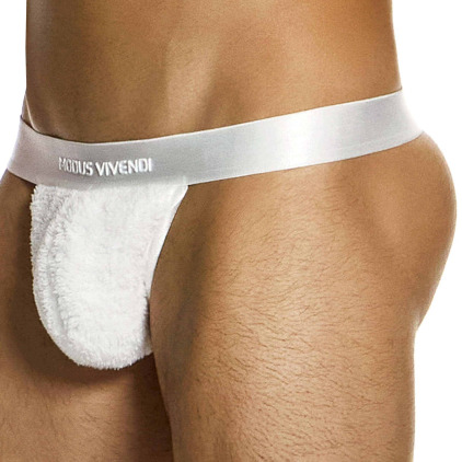 String Fourrure Blanc Modus Vivendi