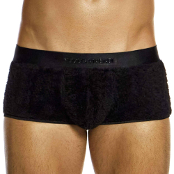 Boxer Court Fourrure Noir Modus Vivendi