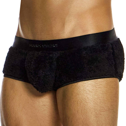 Boxer Court Fourrure Noir Modus Vivendi