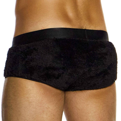 Boxer Court Fourrure Noir Modus Vivendi