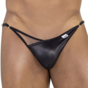 CandyMan Peekaboo Bikini Briefs - Black