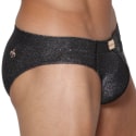 Marcuse Slip Glisten Noir - Argent