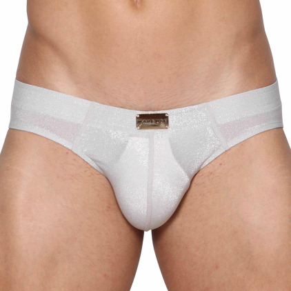 Slip Glisten Blanc - Argent Marcuse