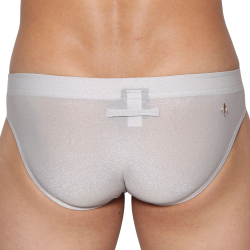 Slip Glisten Blanc - Argent Marcuse