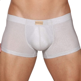 Boxer Glisten Blanc - Argent Marcuse