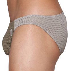 Slip Bikini Tahiti Kaki - Gris Marcuse