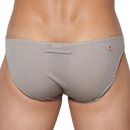 Slip Bikini Tahiti Kaki - Gris Marcuse