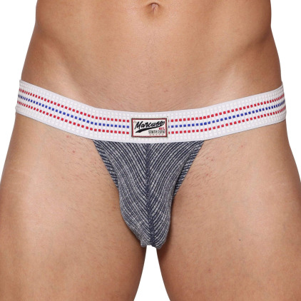 Slip Tanga Uomo Bleu Marine Marcuse