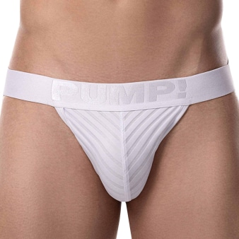 Jock Strap Whisper Blanc Pump!