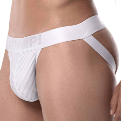 Jock Strap Whisper Blanc Pump!