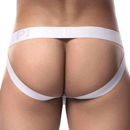 Jock Strap Whisper Blanc Pump!
