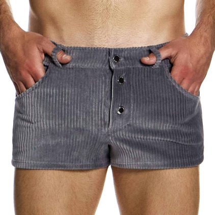Short Corduroy Gris Modus Vivendi
