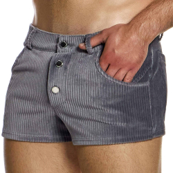 Short Corduroy Gris Modus Vivendi