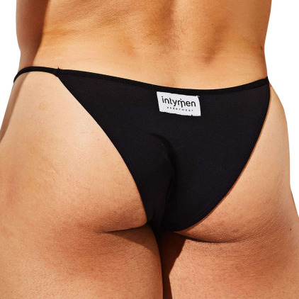 Slip Bikini Brésilien Noir Intymen
