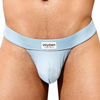 String Sensual Bleu Ciel Intymen