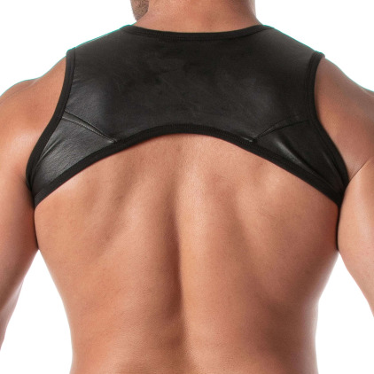 Harnais à Poche Zippée Kinky Noir TOF Paris