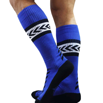 Chaussettes Hautes Daddy's Favorite Bleues Breedwell