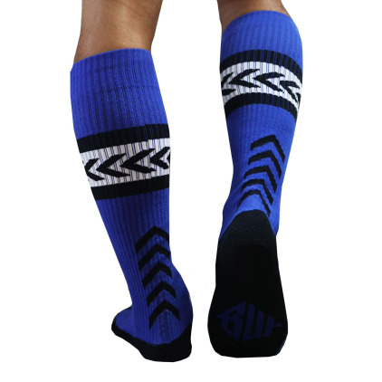 Chaussettes Hautes Daddy's Favorite Bleues Breedwell
