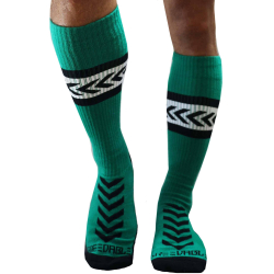 Chaussettes Hautes Daddy's Favorite Vertes Breedwell