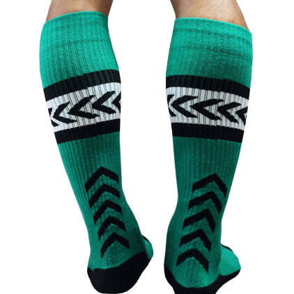 Chaussettes Hautes Daddy's Favorite Vertes Breedwell