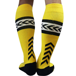 Chaussettes Hautes Daddy's Favorite Jaunes Breedwell