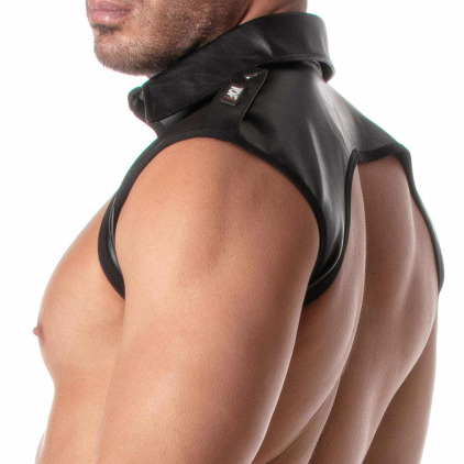 Harnais à Col Chemise Kinky Noir TOF Paris