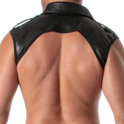 Harnais à Col Chemise Kinky Noir TOF Paris