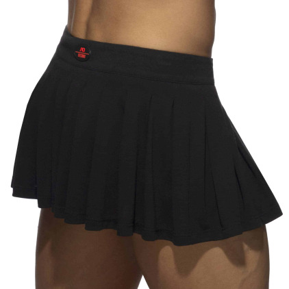 Jupe Plissée Ring Noire AD Fetish