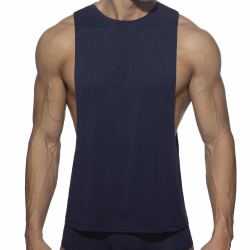 Débardeur Low Rider Veloz Dry Bleu Marine Addicted