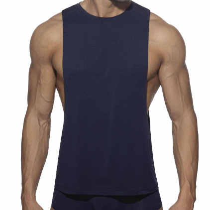 Débardeur Low Rider Veloz Dry Bleu Marine Addicted