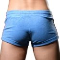 Andrew Christian Short Booty Roller Disco Bleu Clair
