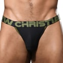 Andrew Christian Almost Naked Moisture Control Fun Jock - Black