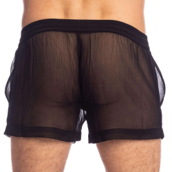 Short Flowy Chantilly Noir L'Homme Invisible
