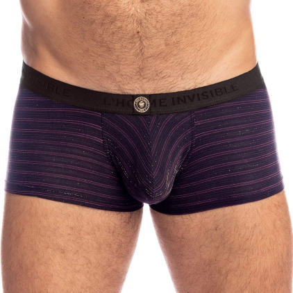Shorty Hipster Push-Up Shimmering Nights Noir L'Homme Invisible