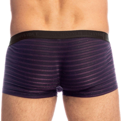 Shorty Hipster Push-Up Shimmering Nights Noir L'Homme Invisible
