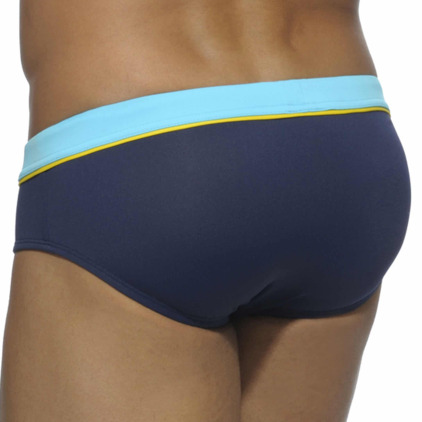 Slip de Bain Sport Detail Binding Marine Addicted